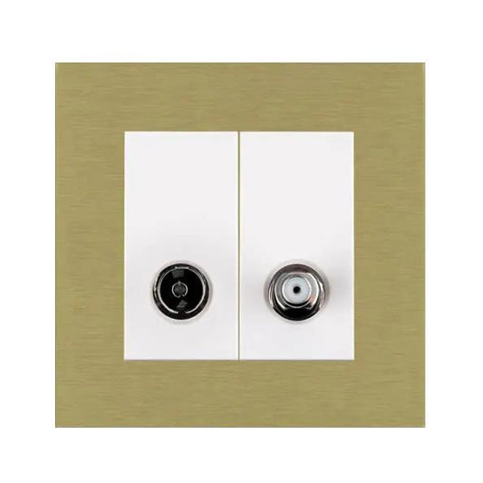 Sheer G2 SB 2g N-Isol TV+Sat 2in/2out WH