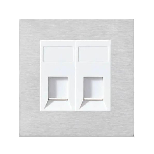Sheer G2 SS 2g RJ45 CAT5E Unshielded WH