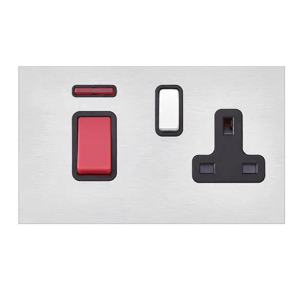 Shr G2 SS 45DP+N+SS1 Red/SS/BL