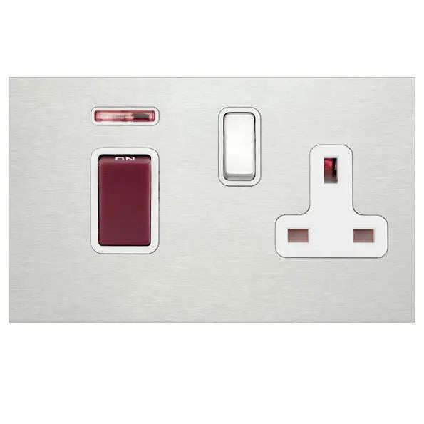 Shr G2 SS 45DP+N+SS1 Red/SS/WH