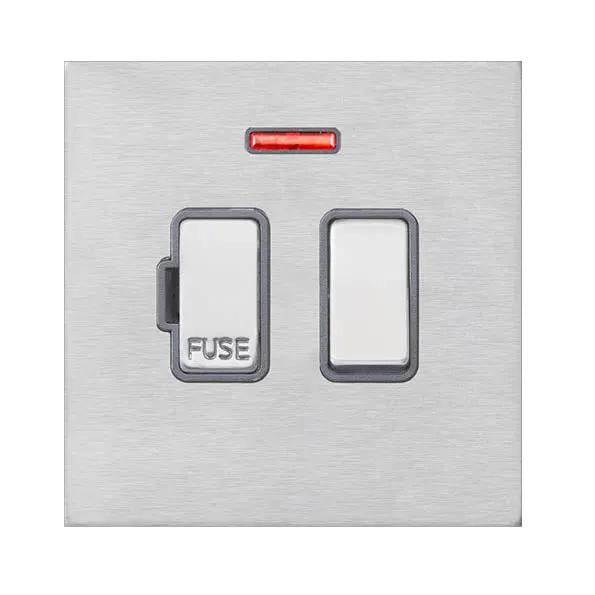 Shr G2 SS 13A DP Fused Spur+N SS/QG