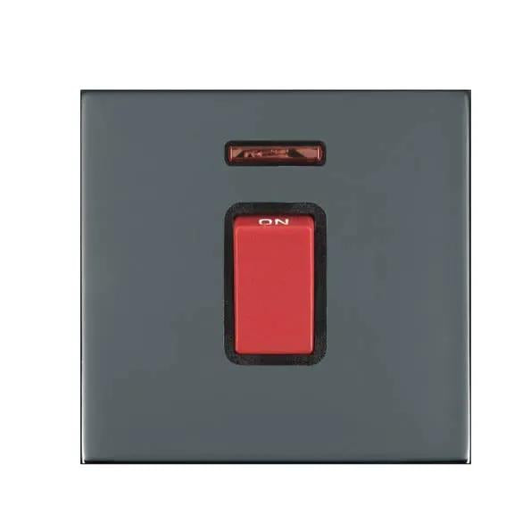 Shr G2 BK 1g 45A Dbl Pole+N Red Rkr/BL