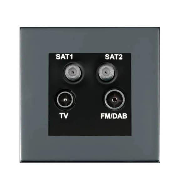 Sheer G2 BK Non-Isolated TV+FM+2XSAT BL