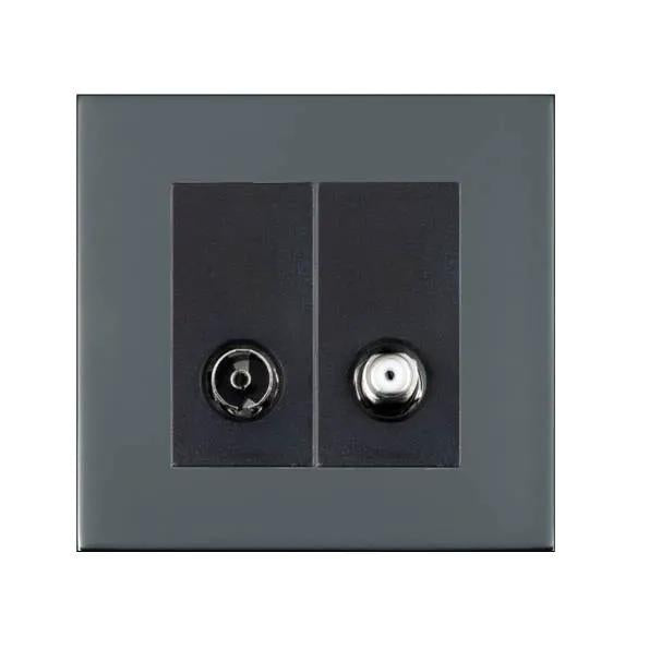 Sheer G2 BK 2g N-Isol TV+Sat 2in/2out BL