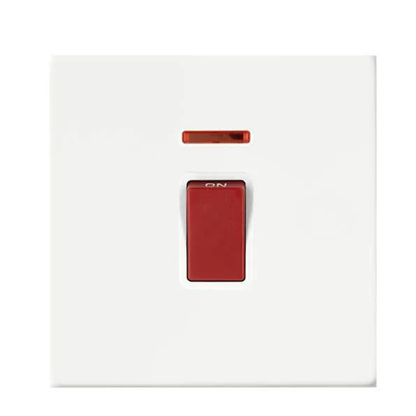 Shr G2 MW 1g 45A Dbl Pole+N Red Rkr/WH