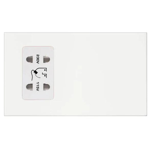 Sheer G2 MW Shaver Dual Volt Socket WH