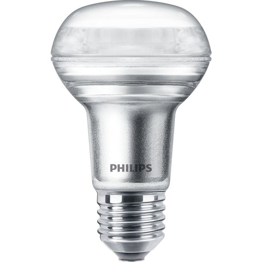 LED light bulb with E27 screw base, energy-efficient lighting for home or business