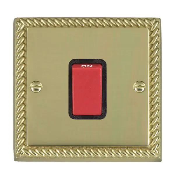 Cher G PB 1g 45A Double Pole Red Rkr/BL