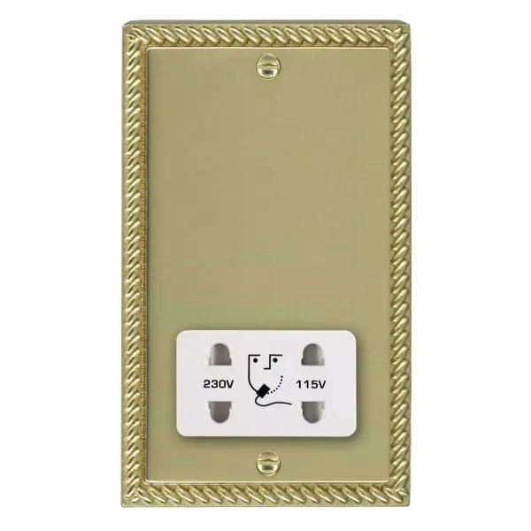 Cher G PB Shaver Dual Volt Socket WH