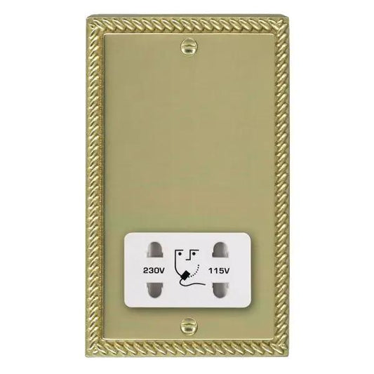 Cher G PB Shaver Dual Volt Socket WH