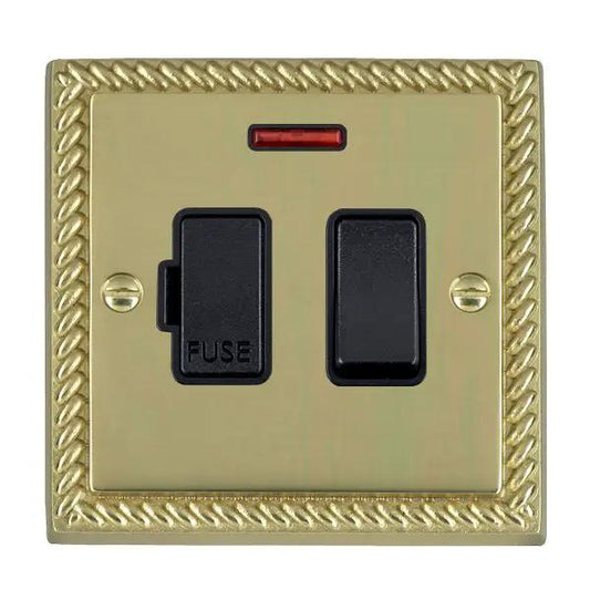 Cher G PB 13A DP Fused Spur+N BL/BL