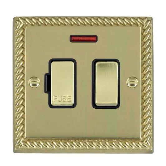 Cher G PB 13A DP Fused Spur+N PB/BL