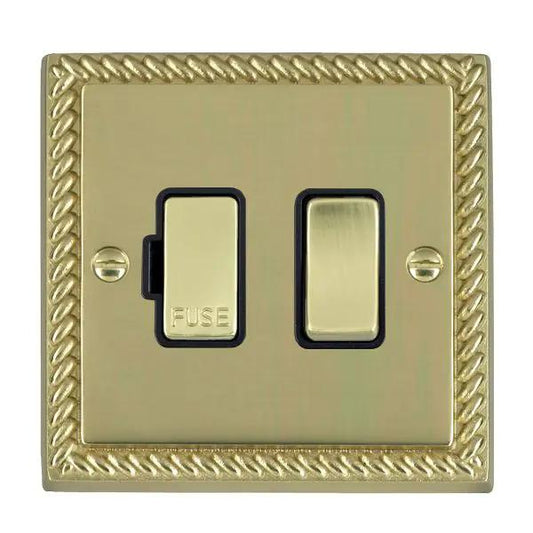 Cher G PB 1g 13A DP Fused Spur PB/BL