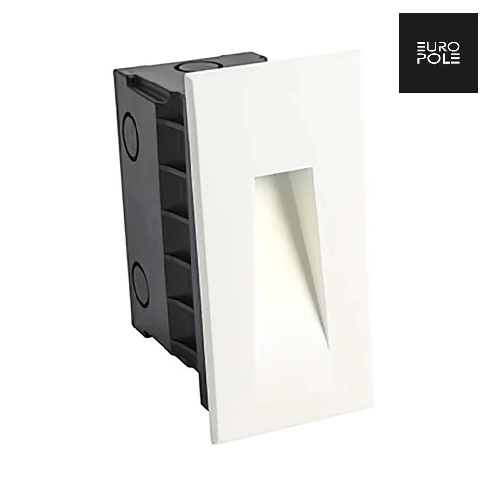 SET IN 3W fixed 120° IP67 Rectangle Recessed Wall light White 3000K