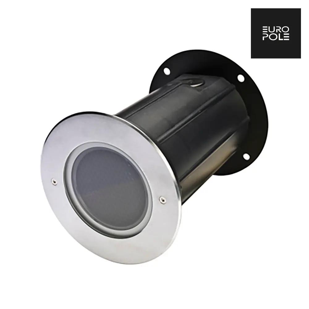 DEEP LIGHT 10.8W 30° fixed round brushed stainless steel 4000K 830lm