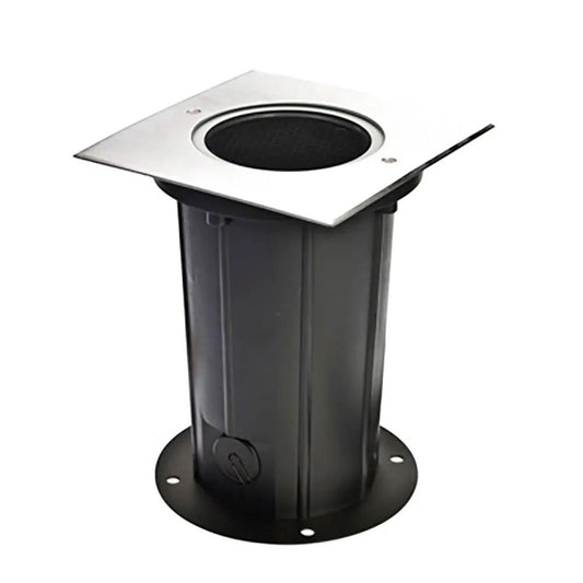 DEEP LIGHT 10.8W 30° fixed square brushed stainless steel 4000K 830lm