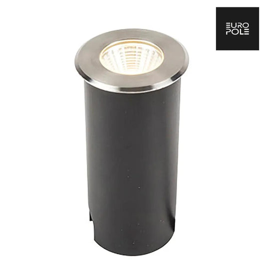 COLOSS 1 - 5W 23° Round Recessed Ground light brushed stainless steel 4000K 430lm