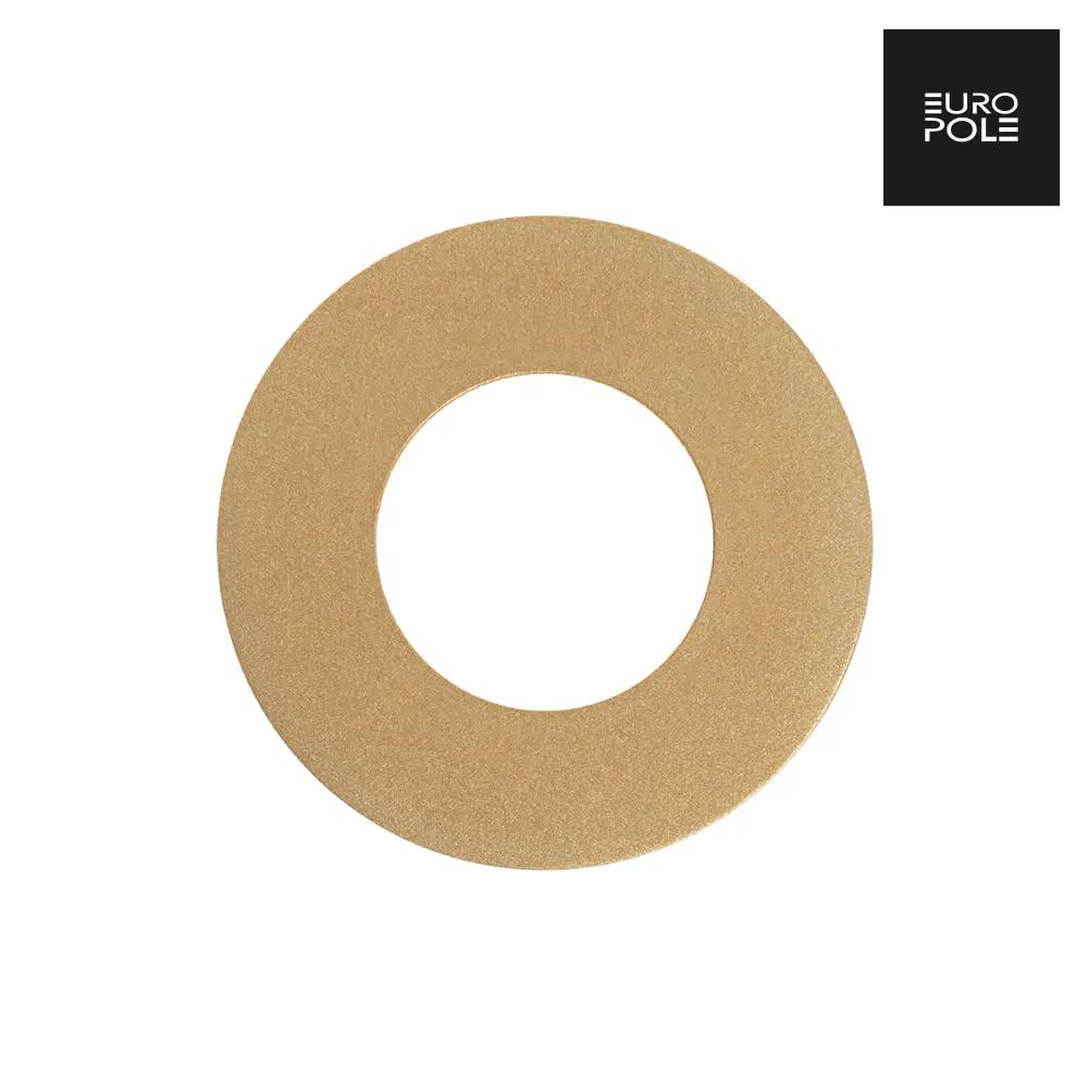 LED UP UNIVERSAL Fixed Round Bezel - Satin Gold