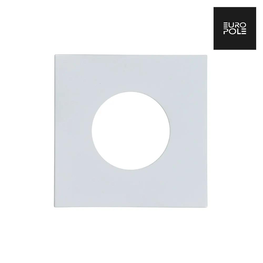 LED UP UNIVERSAL Fixed Square Bezel - Matt White