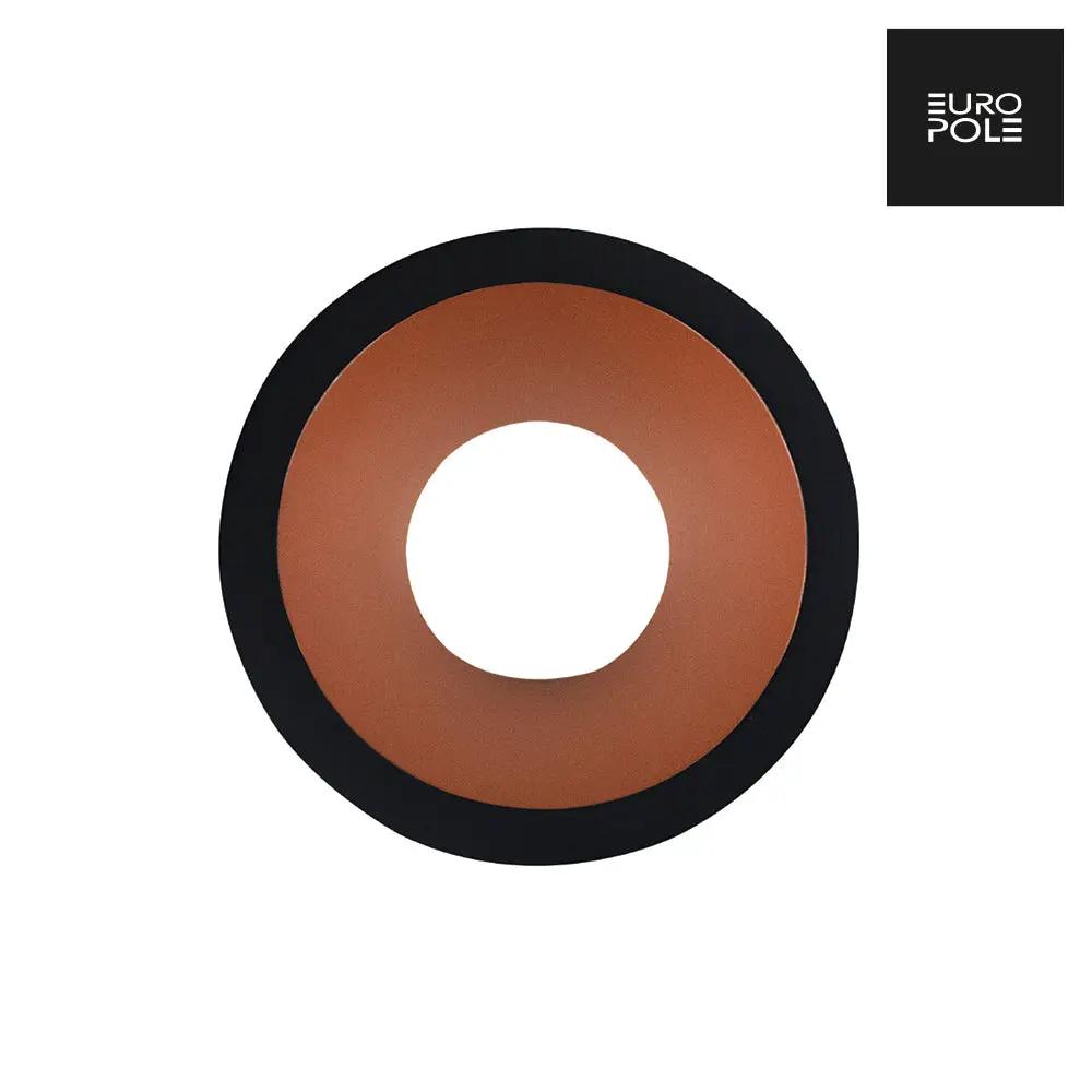 LED UP UNIVERSAL ESTHET+ Fixed Round Bezel - Matt Black/Copper