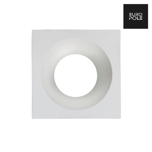 LED UP UNIVERSAL ESTHET Fixed Square Bezel - Matt White