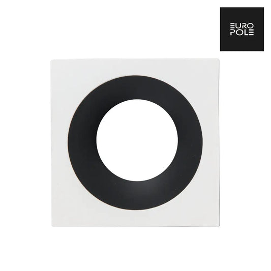 LED UP UNIVERSAL ESTHET+ Fixed Square Bezel - Matt White/Matt Black