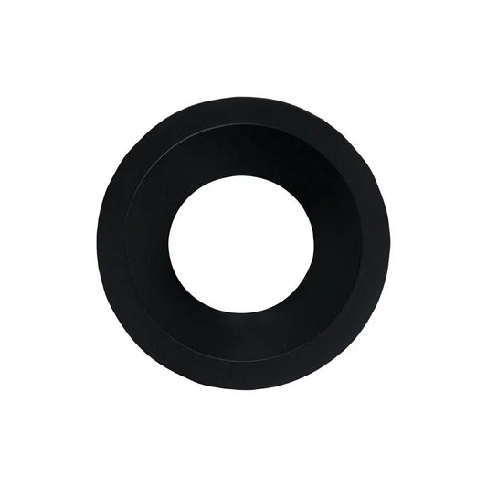 LED UP UNIVERSAL ESTHET+ ASYM Fixed Round Bezel - Matt Black/Satin Gold