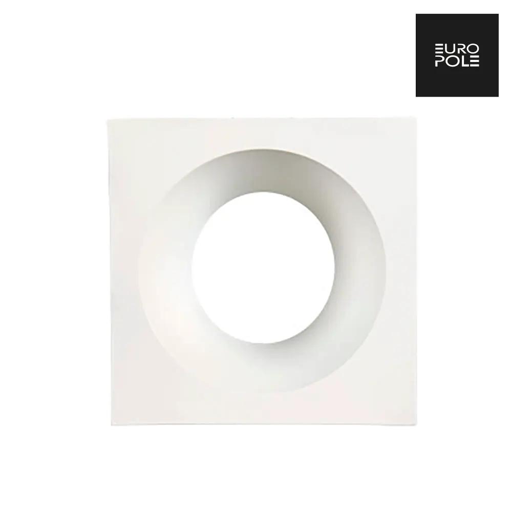 LED UP UNIVERSAL ESTHET ASYM Fixed Square Bezel - Matt White