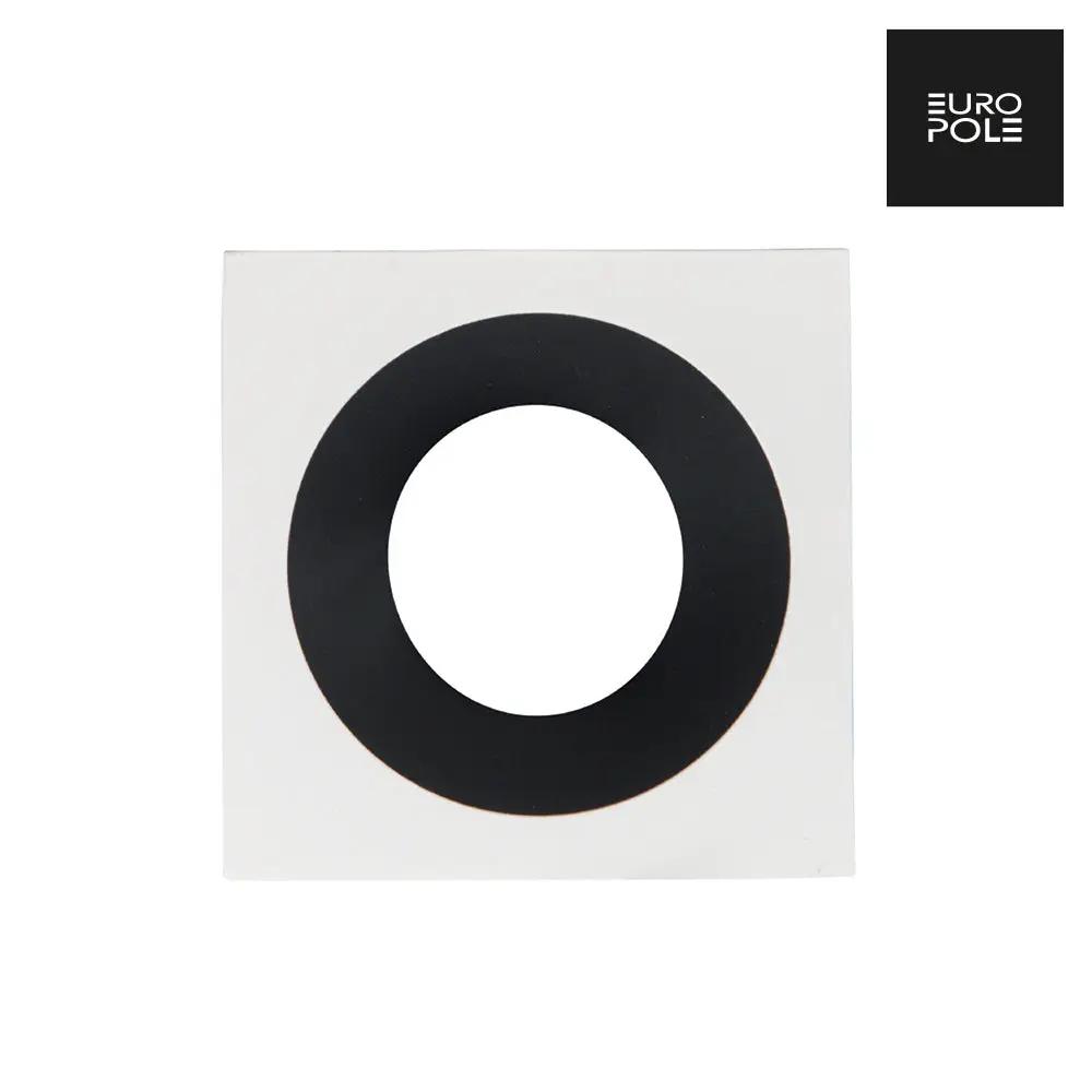 LED UP UNIVERSAL ESTHET+ ASYM Fixed Square Bezel - Matt White/Matt Black