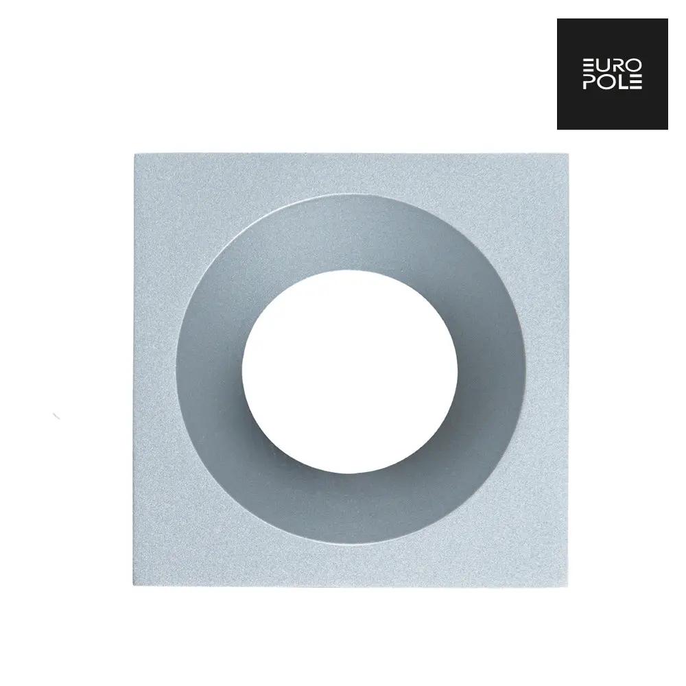 LED UP UNIVERSAL ESTHET ASYM Fixed Square Bezel - Lacquered Aluminium