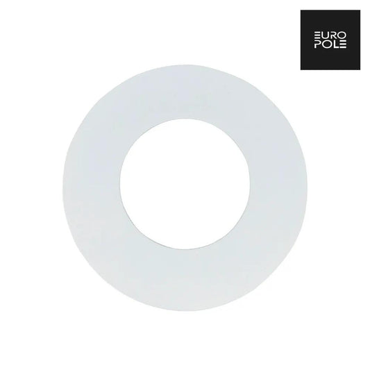 LED UP UNIVERSAL Covering Collar 100mm - Round White