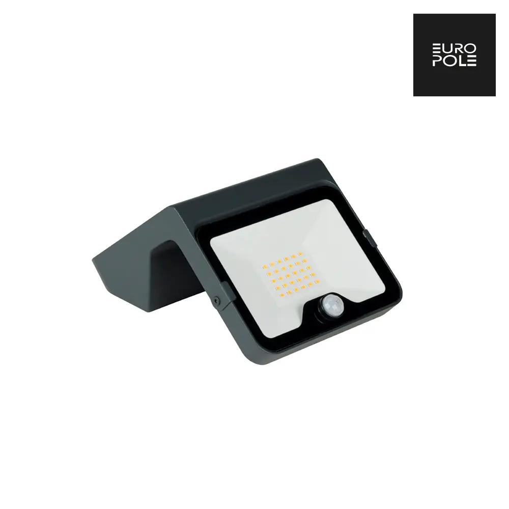 ELIOS SOLAR 2.5W LED 300lm 120° Solar Floodlight Anthracite Grey 3000K