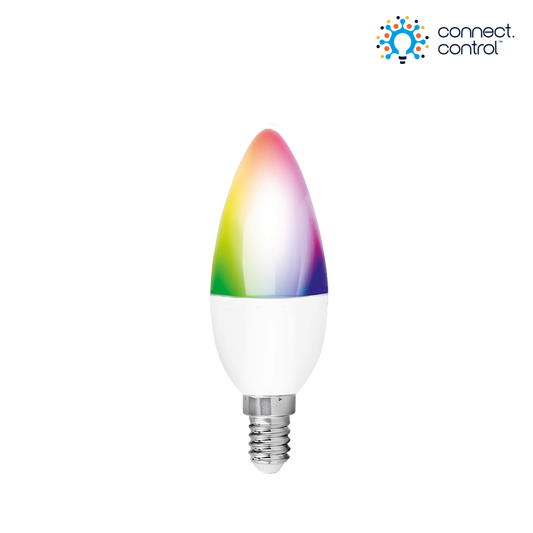 Aurora AOne™ connect.control™ RGB+Tuneable White E14 Candle