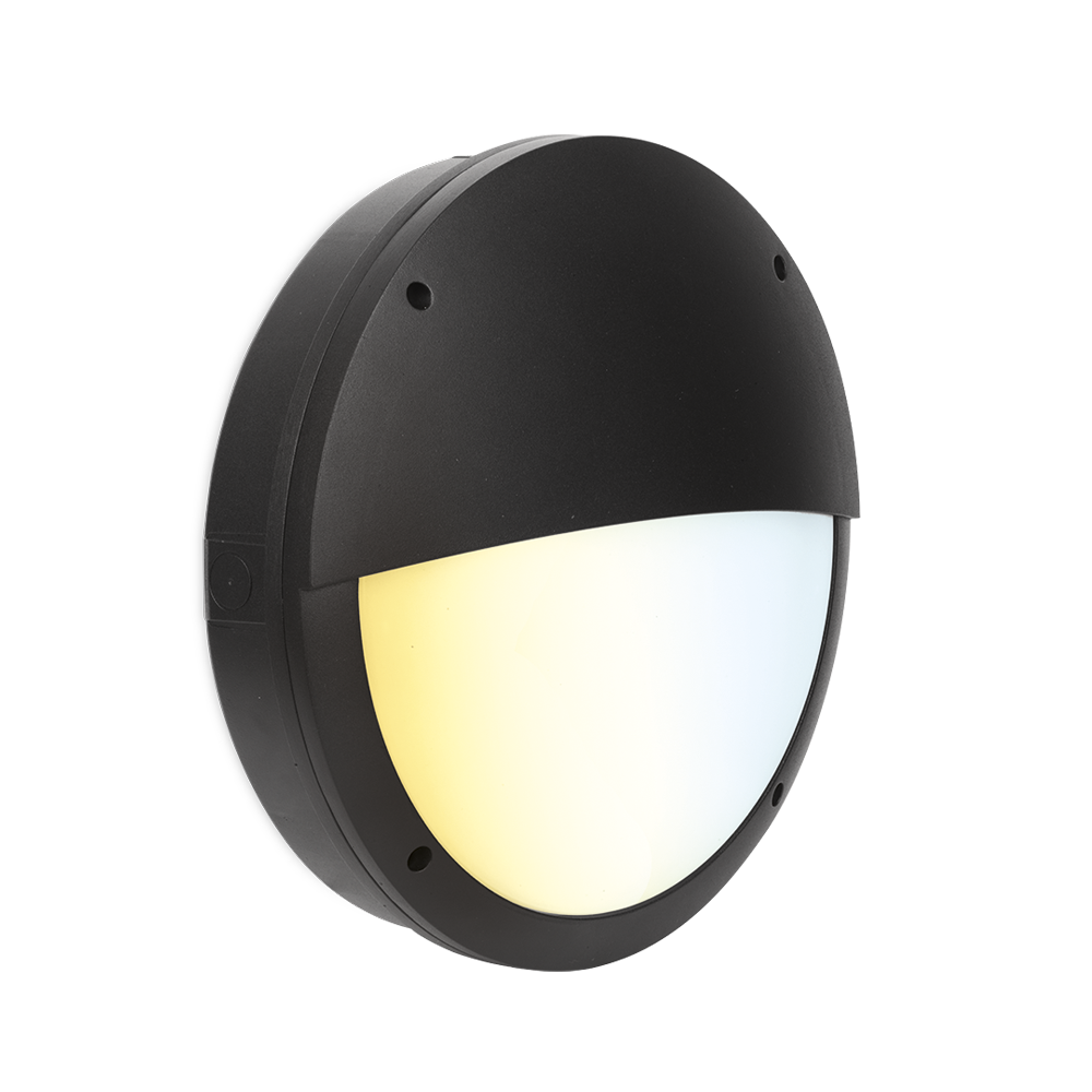 Aurora IP65 Eyelid Hercules™CS 19W Upto 1700lm 3000K/4000K/6500K Bulkhead