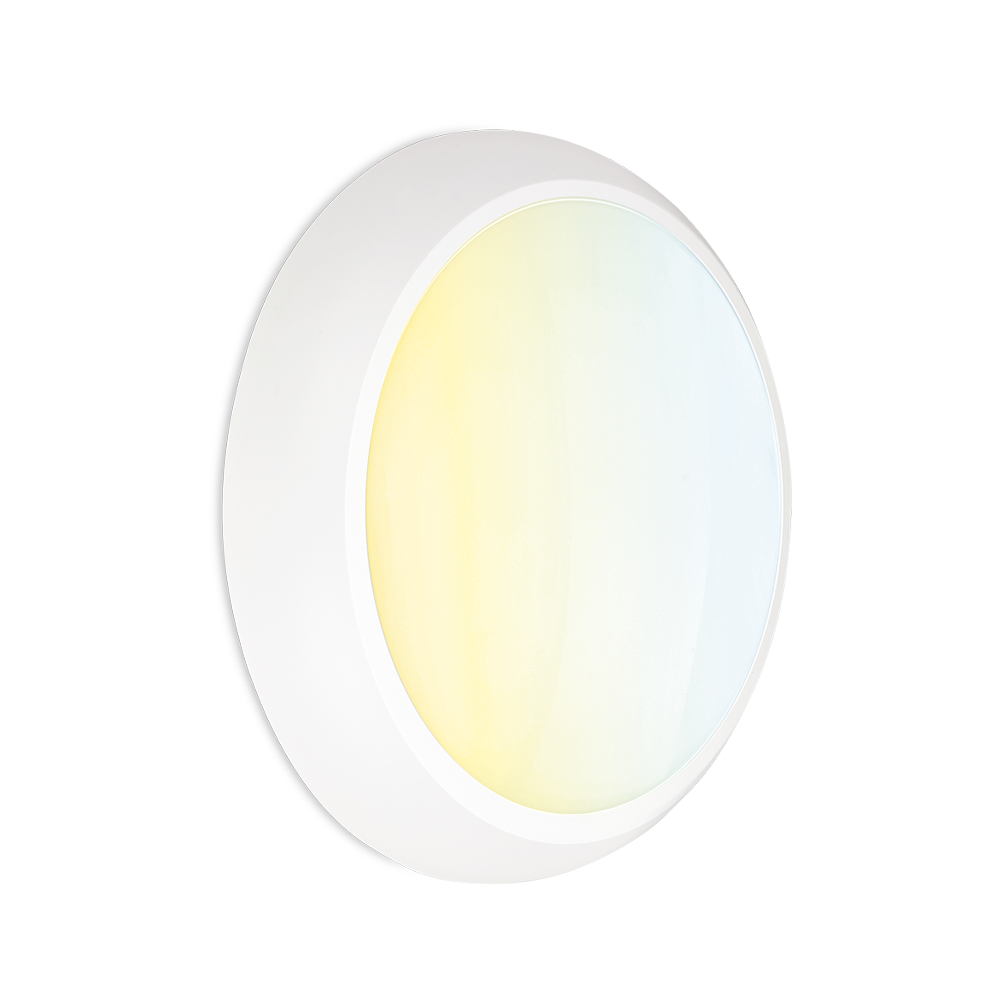 Aurora IP65 MestorCWS™ 12W/16W/20W Upto 1950lm 3000K/4000K/6500K Bulkhead
