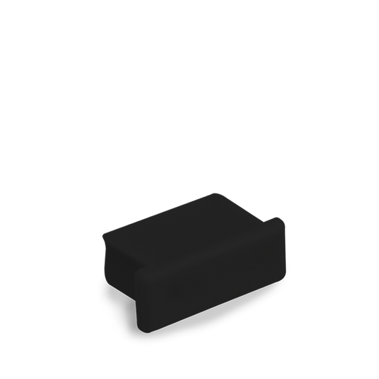 Channel End Cap (EN-CH100) - Black