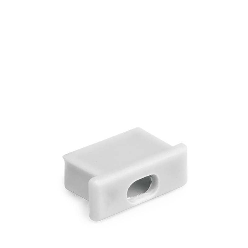 End Cap White with Cable Entry for AU-CH101x