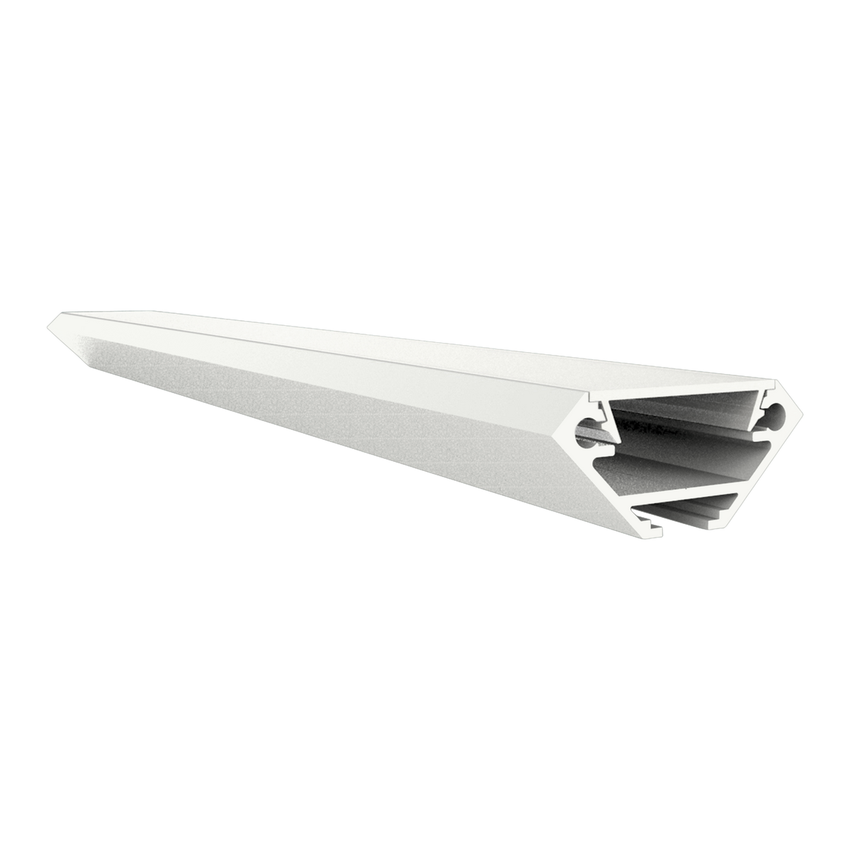 Corner Profile 1m - White