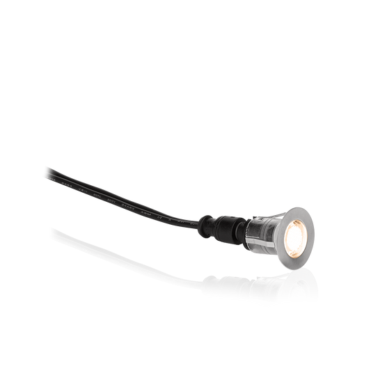 230V 7.5W LED IP67 Decking Light Kit 10-Pack Dim. w/Remote RGB