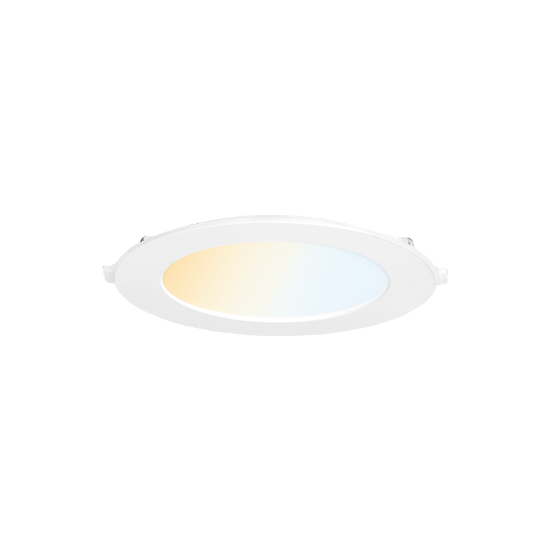 Poly-SlimCS™ 12W Colour Switchable Round Polycarbonate Low Profile Downlight