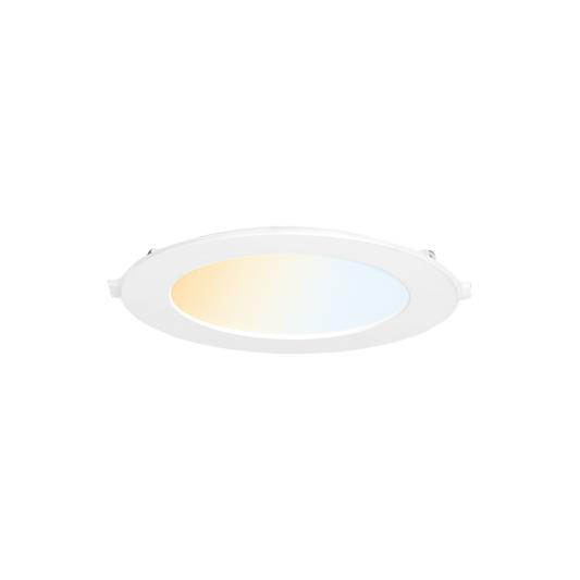 Poly-SlimCS™ 12W Colour Switchable Round Polycarbonate Low Profile Downlight