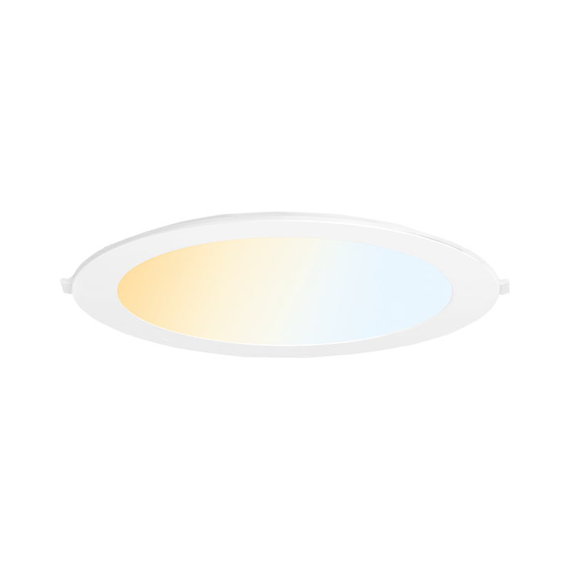 Poly-SlimCS™ 18W Colour Switchable Round Polycarbonate Low Profile Downlight