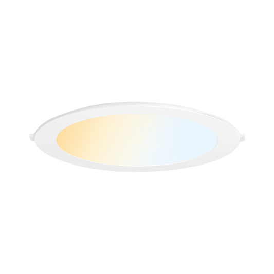 Poly-SlimCS™ 18W Colour Switchable Round Polycarbonate Low Profile Downlight
