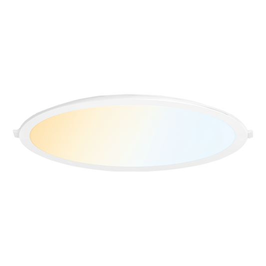 Poly-SlimCS™ 24W Colour Switchable Round Polycarbonate Low Profile Downlight