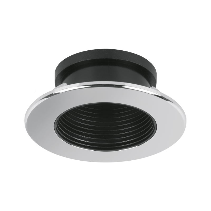 Aurora Baffled R6™CWS IP65 Bezel - Polished Chrome