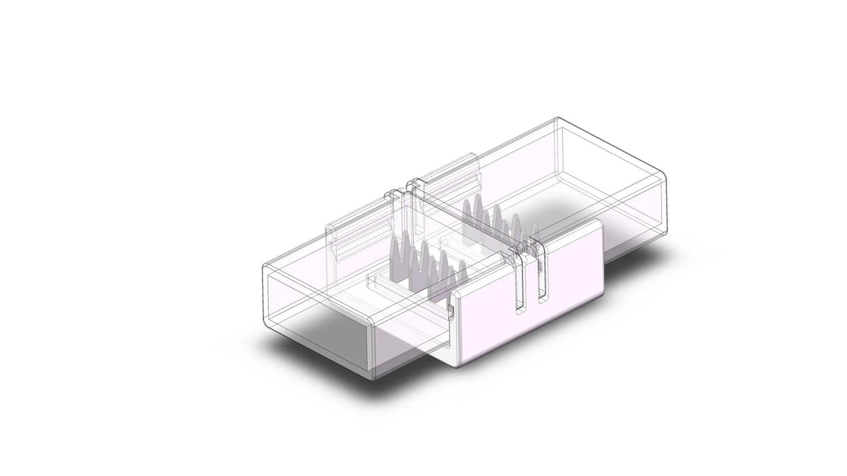 10mm RGB Straight IP65 Connector for AU-ST100IPRGB,224IPRGB, 600IPRGB