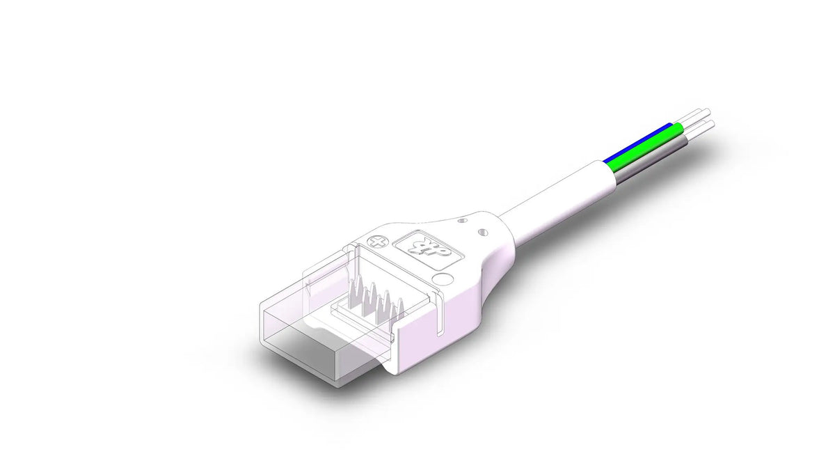 10mm 500mm RGB Strip to Wire IP65 Connector for AU-ST100IPRGB,224IPRGB, 600IPRGB