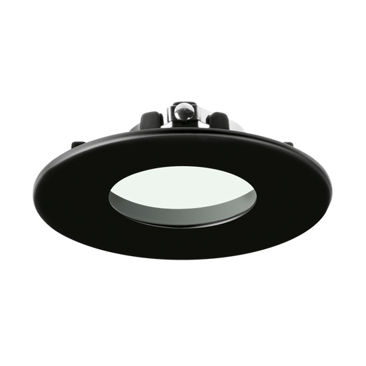 Aurora Fixed IP65 EFD™ PRO Flat Bezel - Matt Black