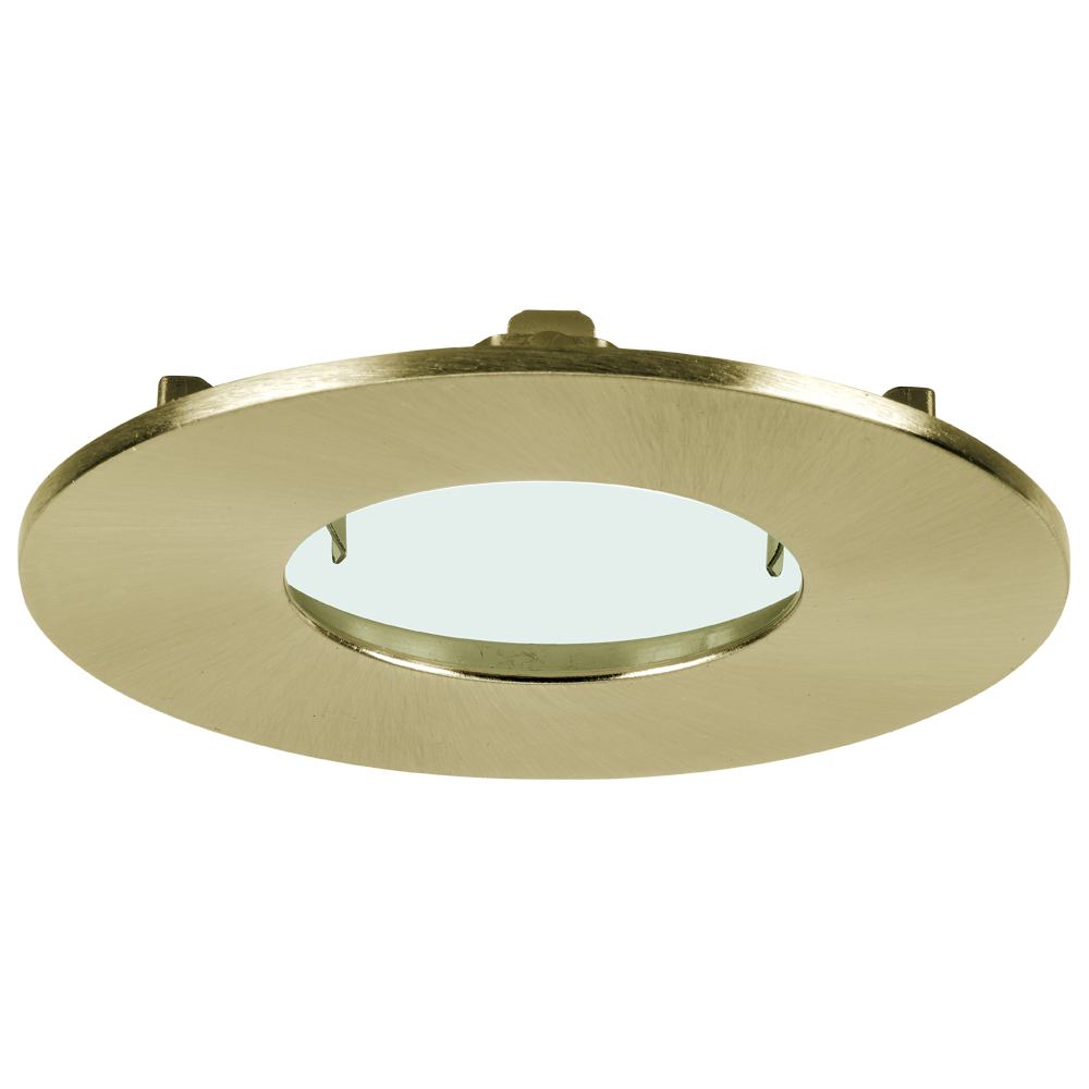 Aurora Fixed IP65 EFD™ PRO Flat Bezel - Antique Brass