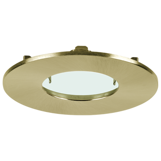 Aurora Fixed IP65 EFD™ PRO Flat Bezel - Antique Brass